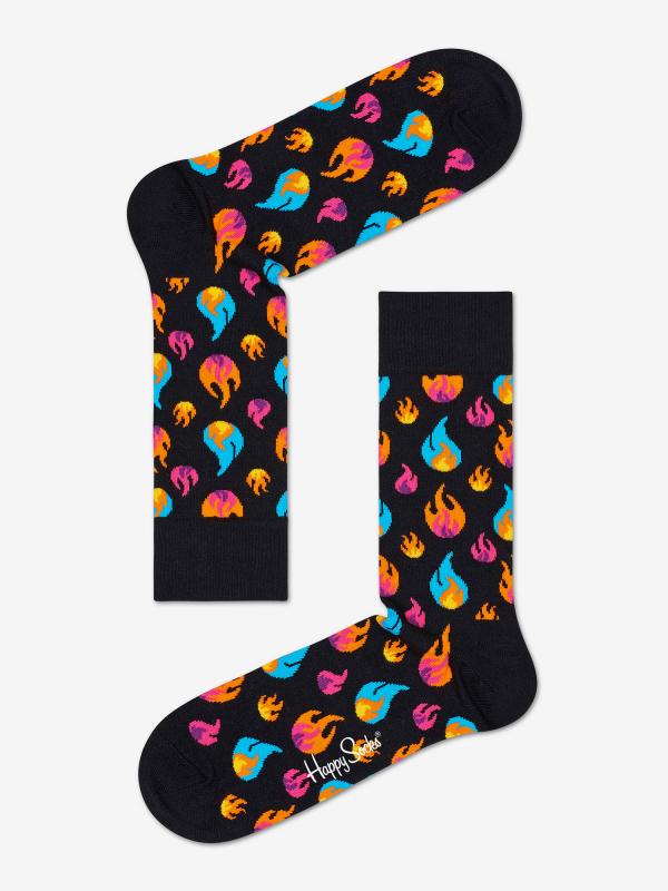 Ponožky Happy Socks Flames Sock Barevná