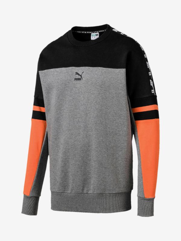Mikina Puma Xtg Crew Šedá
