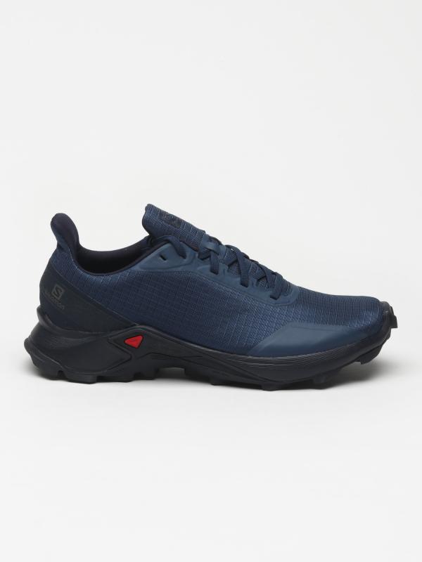 Boty Salomon Alphacross Sargasso S/Navy Blaze Modrá