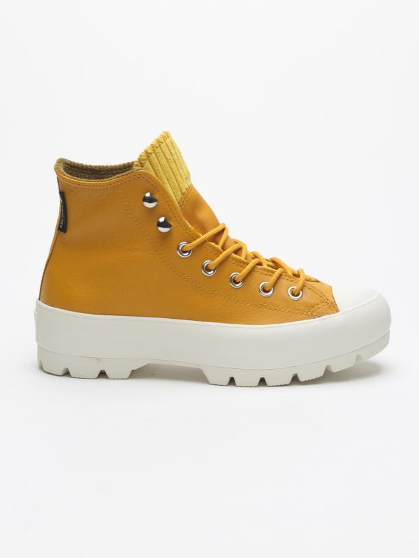 Boty Converse Chuck Taylor All Star Lugged Winter Retrograde Žlutá