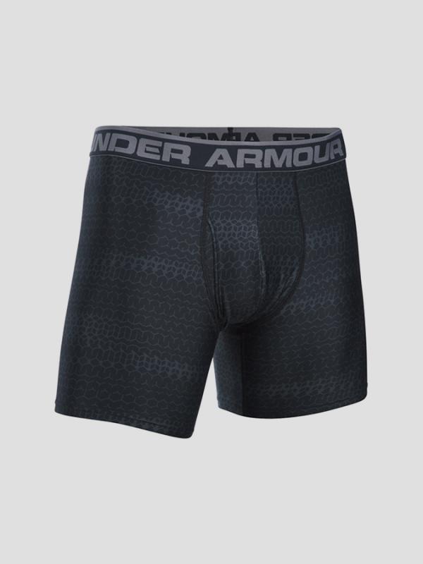 Boxerky Under Armour Original 6'' BoxerJock Print Černá