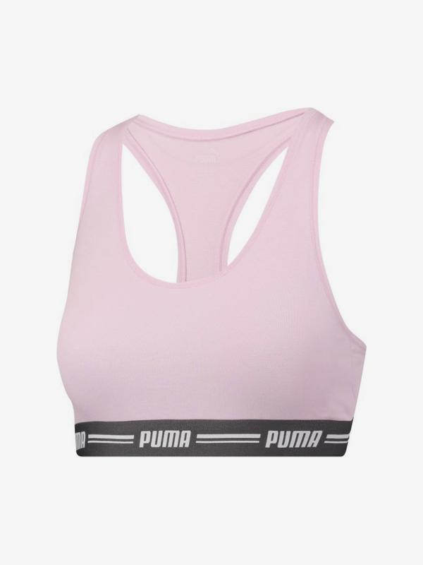 Podprsenka Puma Iconic Racer Back Bra 1P Růžová
