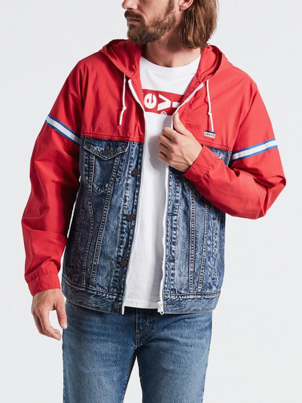 Bunda LEVI'S Unbasic Trucker Parka Barevná