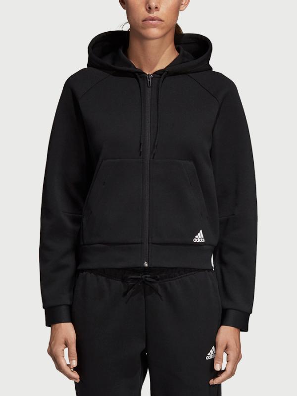 Mikina adidas Performance W Mh Hoodie Černá