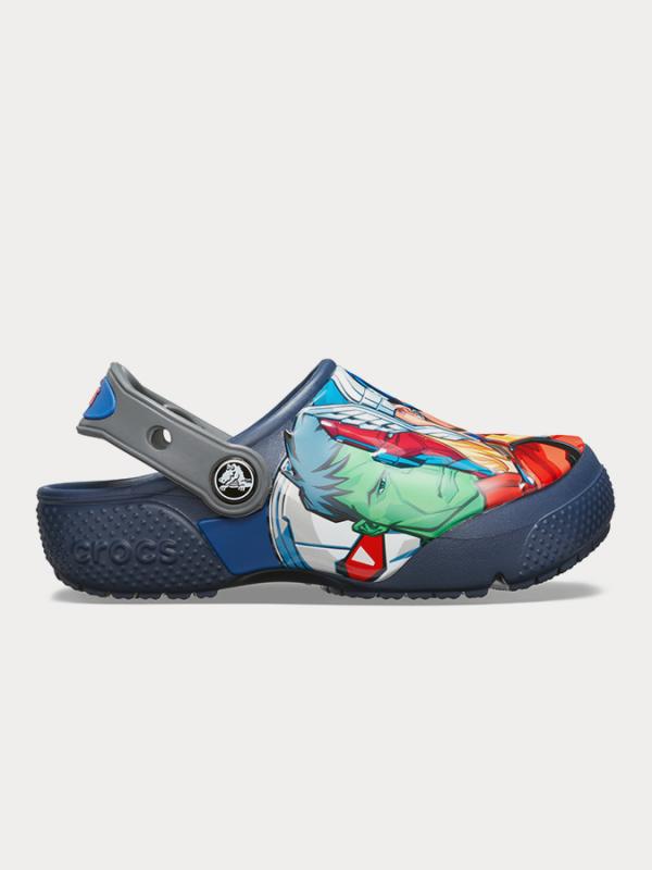 Sandály Crocs FL Marvel Multi Clog K Navy Modrá