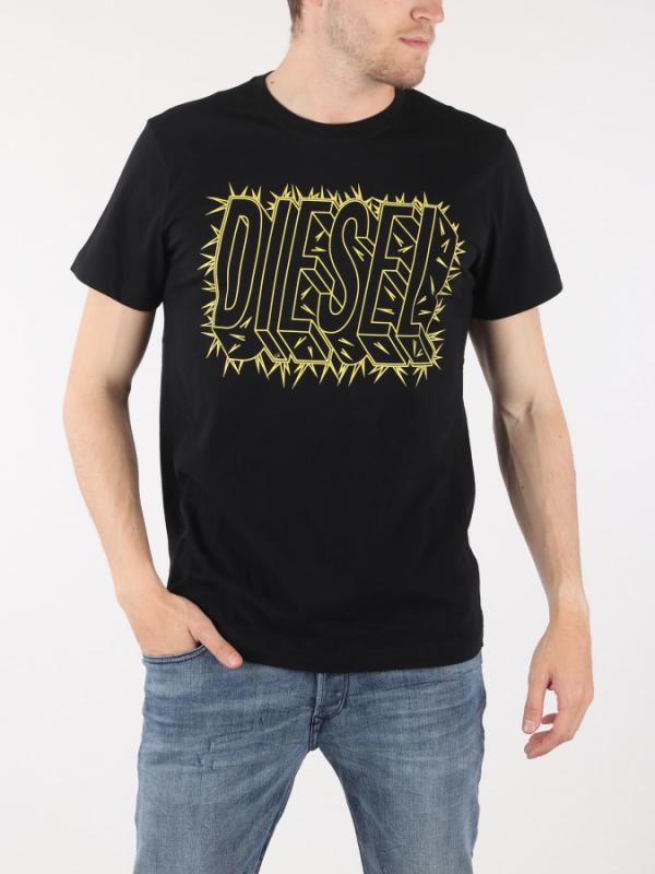 Tričko Diesel T-Diego-Sl Maglietta Černá