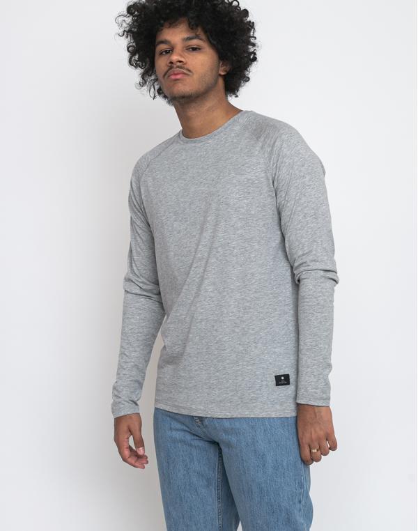 RVLT 1154 Long sleeve t-shirt Grey-mel XL