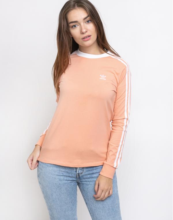 adidas Originals 3 Str Ls Tee Dust Pink 40
