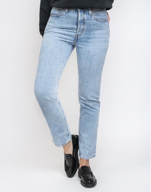 Levi's® 501 Crop Montgomery Baked Light Blue W28/L30