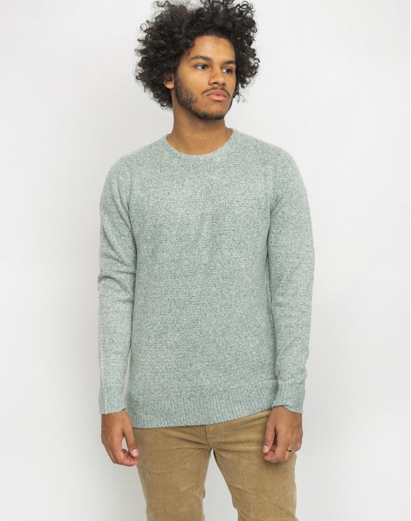 RVLT 6513 Knitted sweater Green/Mel XL