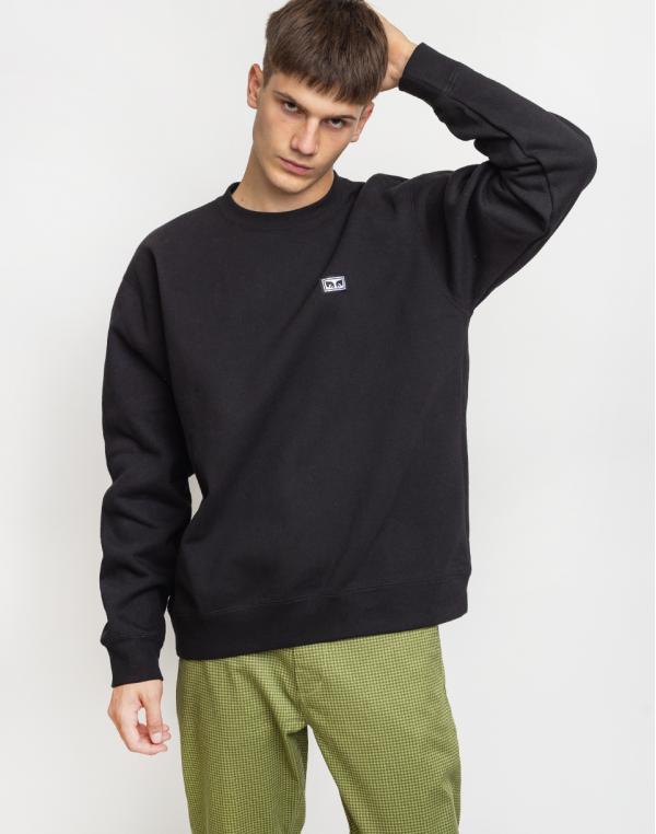 Obey All Eyez II Crew Black S