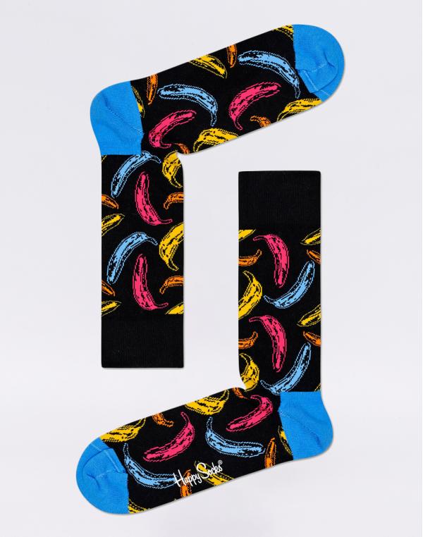 Happy Socks Andy Warhol Banana AWBAN01-9000 41-46