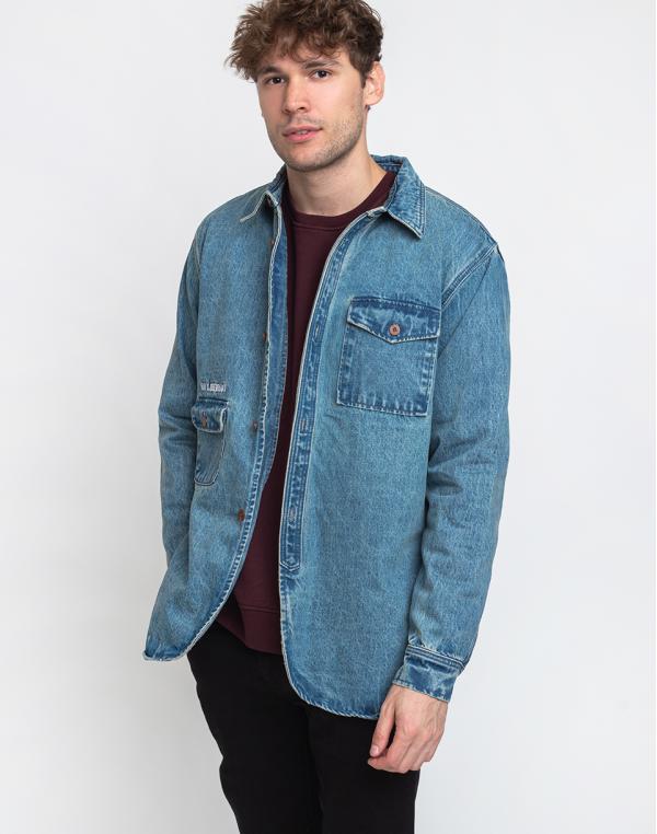 Han Kjøbenhavn Army Shirt Denim Heavy Stone Wash M
