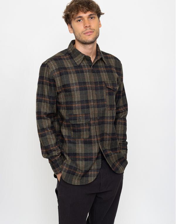 Han Kjøbenhavn Army Shirt Army Check XL