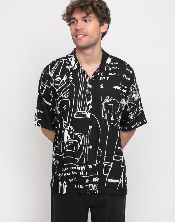 Polar Skate Co. Art Shirt - Alv Black L