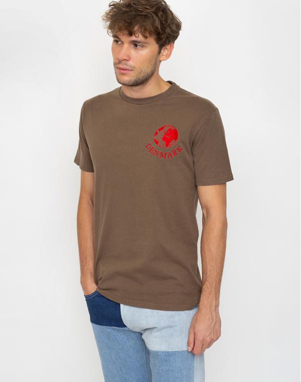 Han Kjøbenhavn Artwork Tee Faded Brown S