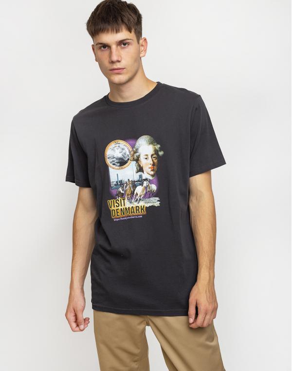 Han Kjøbenhavn Artwork tee Faded Black XXL