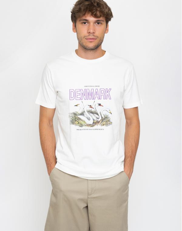 Han Kjøbenhavn Artwork Tee Off White L