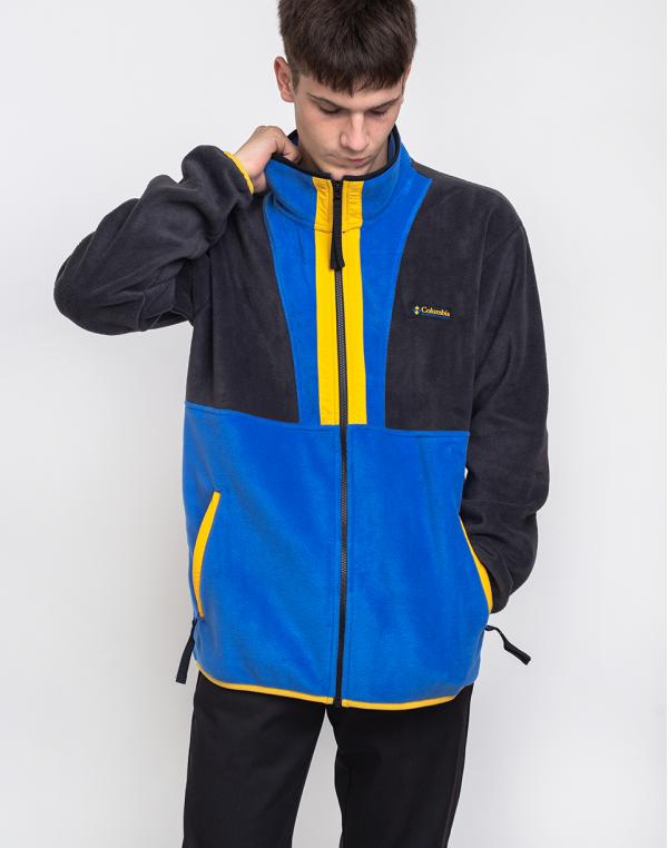 Columbia Back Bowl Full Zip Fleece 437 Azul/Black/Stinger S