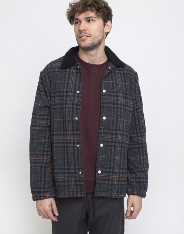 Wax London Bartlet Jacket Seersucker Check M