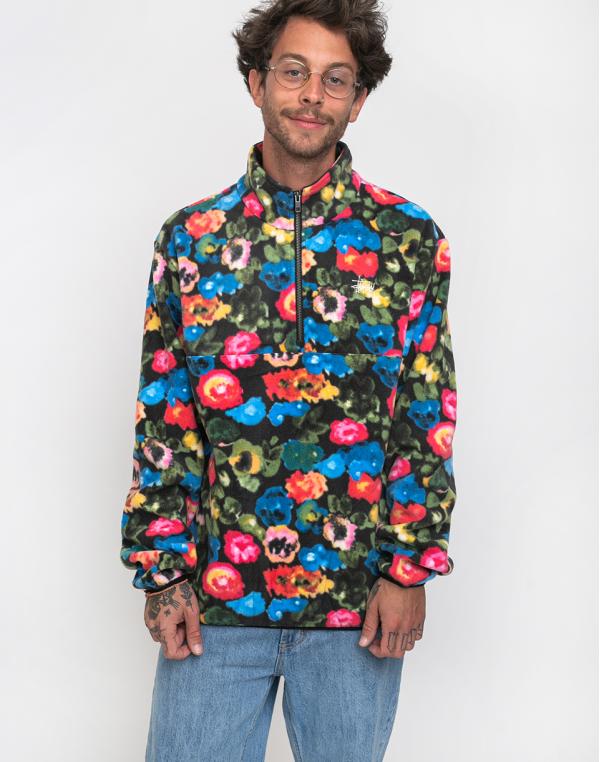 Stüssy Basic Polar Fleece Mock Floral XL