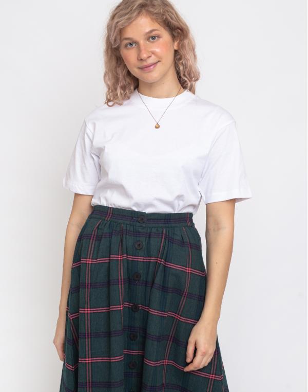 Rotholz Basic T-Shirt Big Collar White L