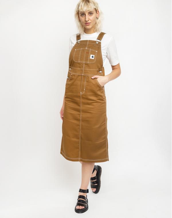 Carhartt WIP Bib Skirt Long Hamilton Brown Rigid S