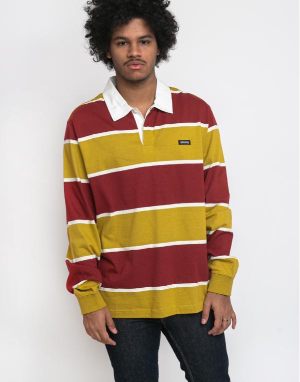 Stüssy Blake LS Rugby Mustard S