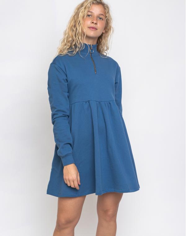 Lazy Oaf Blue Sally Sweater Dress Blue M