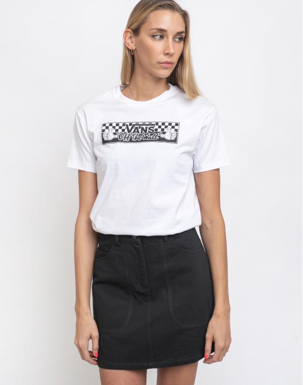 Vans Bmx Boyfriend Tee White S