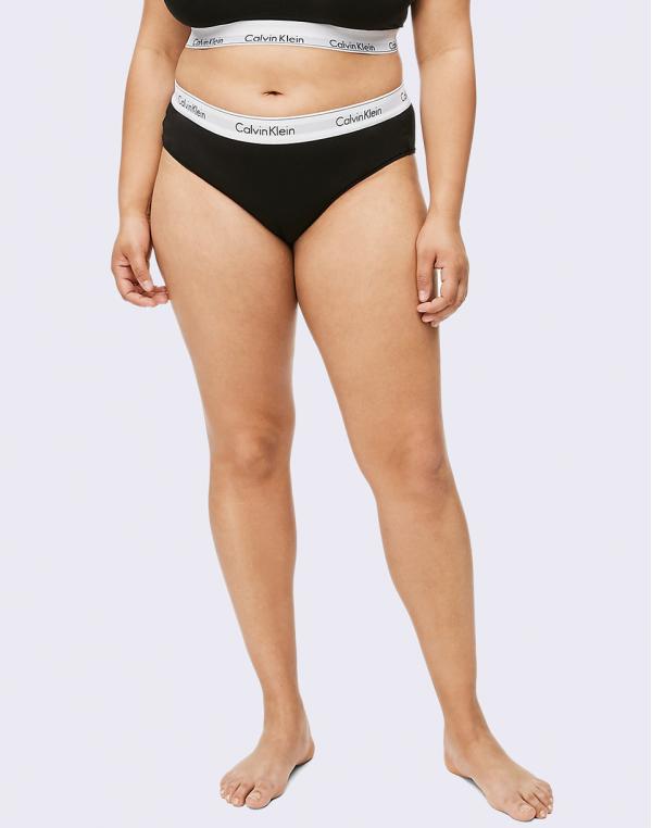 Calvin Klein Boyshort Modern Cotton Plus 001 Black XXL