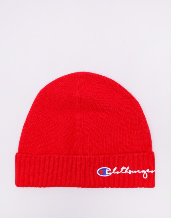 Champion Clothsurgeon Beanie Cap RED