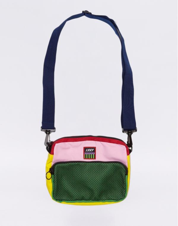 Lazy Oaf Colour Block Shoulder Bag MULTI
