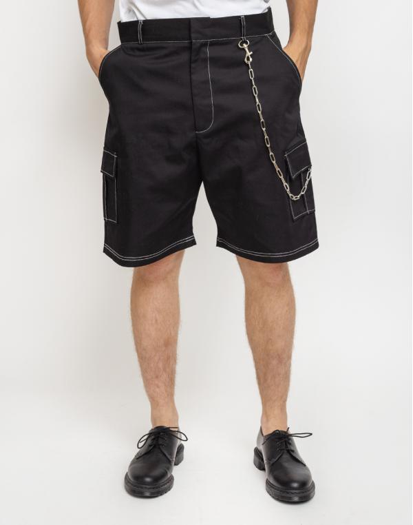 The Ragged Priest Combat Shorts Black 32