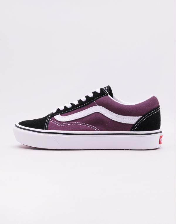 Vans ComfyCush Old Skool (SPORT)BLK/PRUNE/TRUE WHT 36