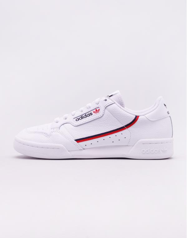 adidas Originals Continental 80 Footwear White / Scarlet/ Collegiate Navy 42