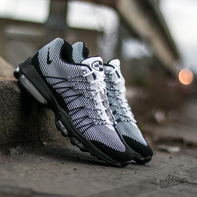 Nike Air Max 95 Ultra Jacquard White/Black-Mettalic Silver