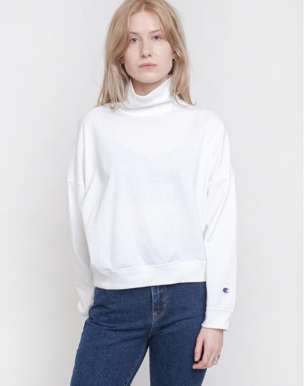 Champion Crewneck Top WHT L
