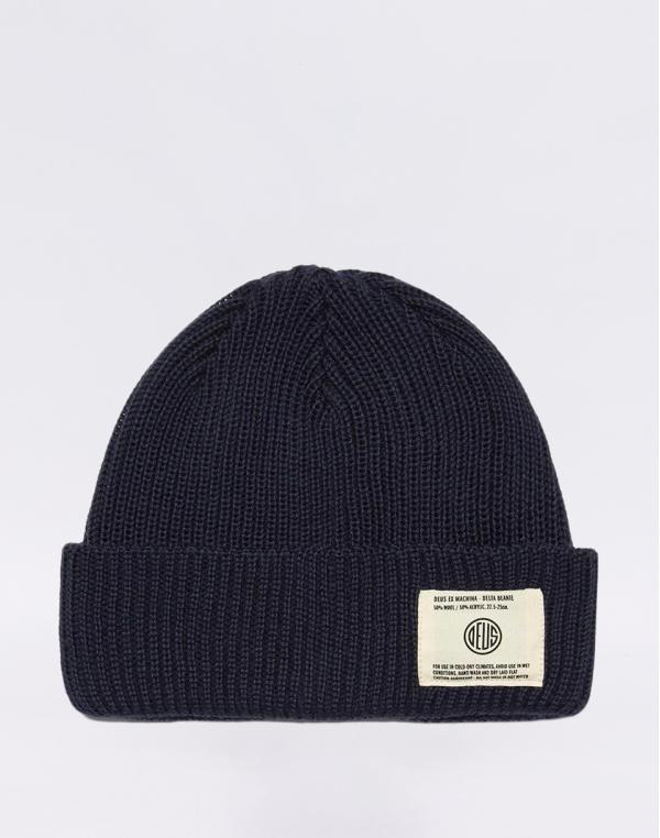 Deus Ex Machina Delta Beanie MIDNIGHT BLUE
