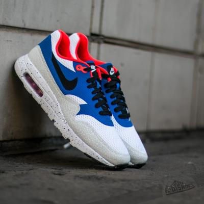 Nike Air Max 1 Ultra Essential White/ Black- Varsity Royal- Reflective Silver