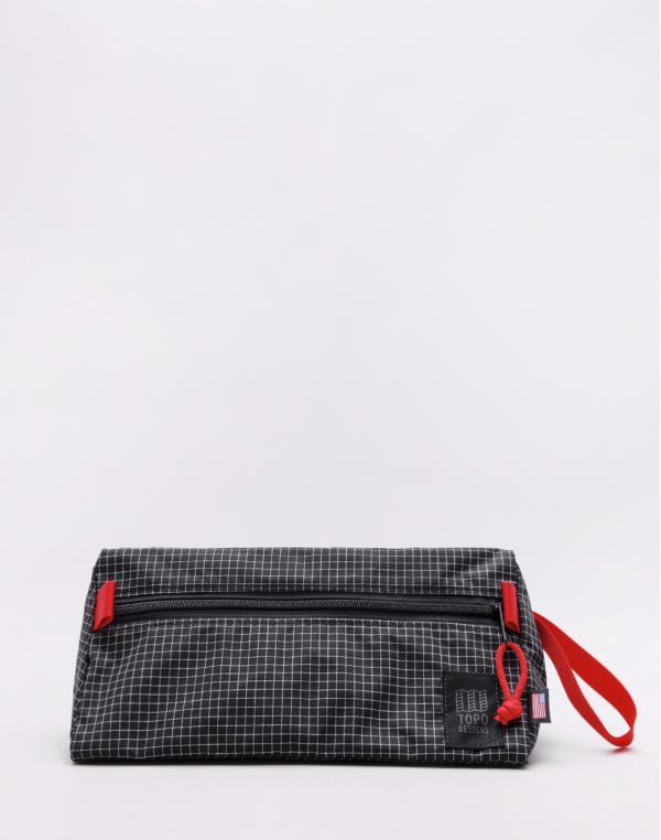 Topo Designs Dopp Kit Black/White Ripstop