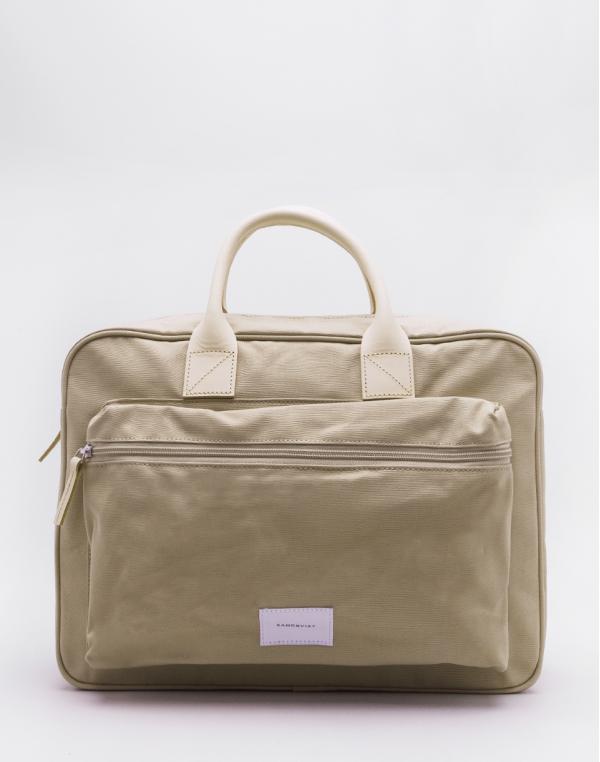 Sandqvist Emil Beige with Natural Leather