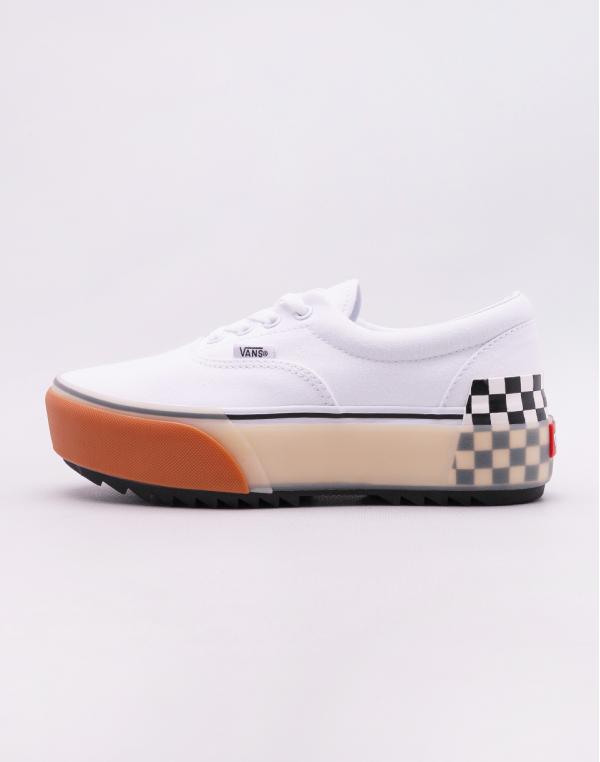 Vans Era Stacked WHITE/CHECKERBOARD 38