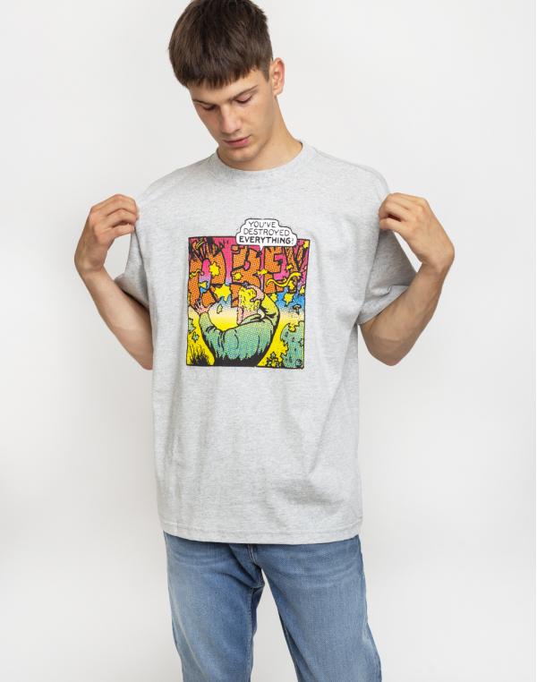 Obey Everything Heather Grey M