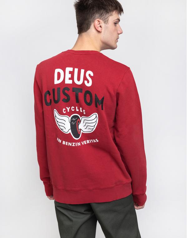 Deus Ex Machina Eviction Crew Chilli Red M
