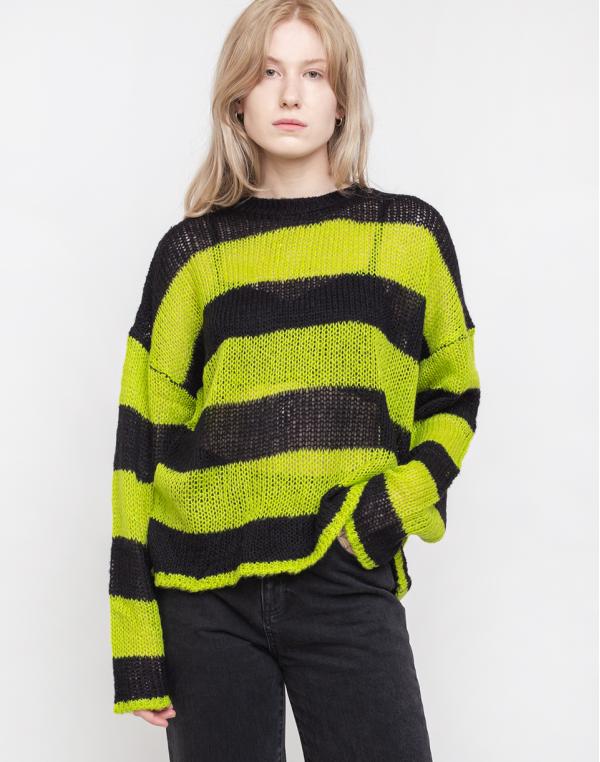 The Ragged Priest Expose Knit Lime/Black M