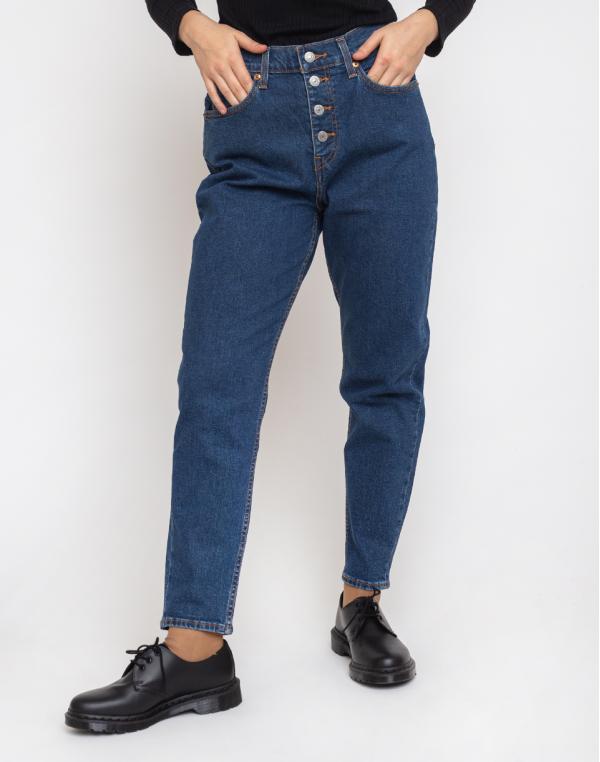 Levi's® Exposed Button Mom Jean Blue 29