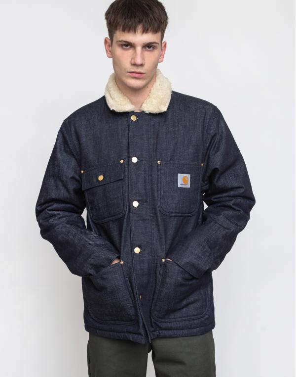 Carhartt WIP Fairmount Coat Blue rigid M