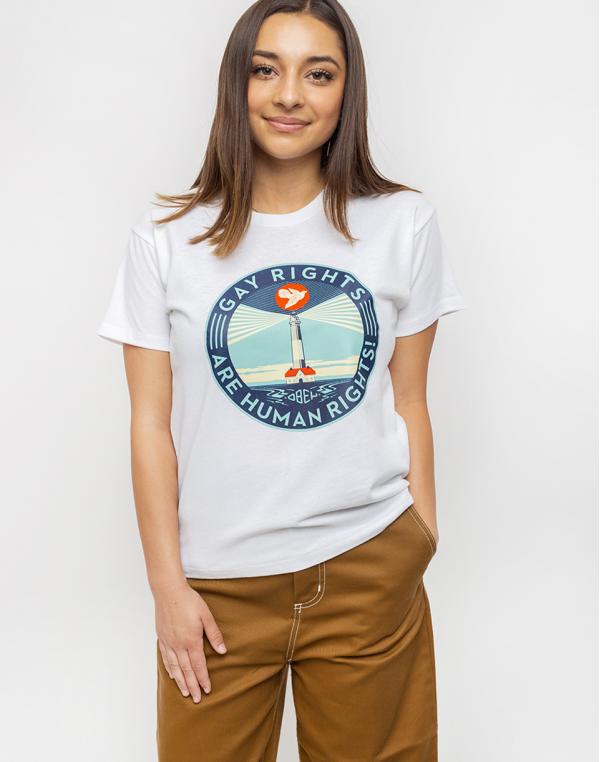 Obey Fire Island White XS