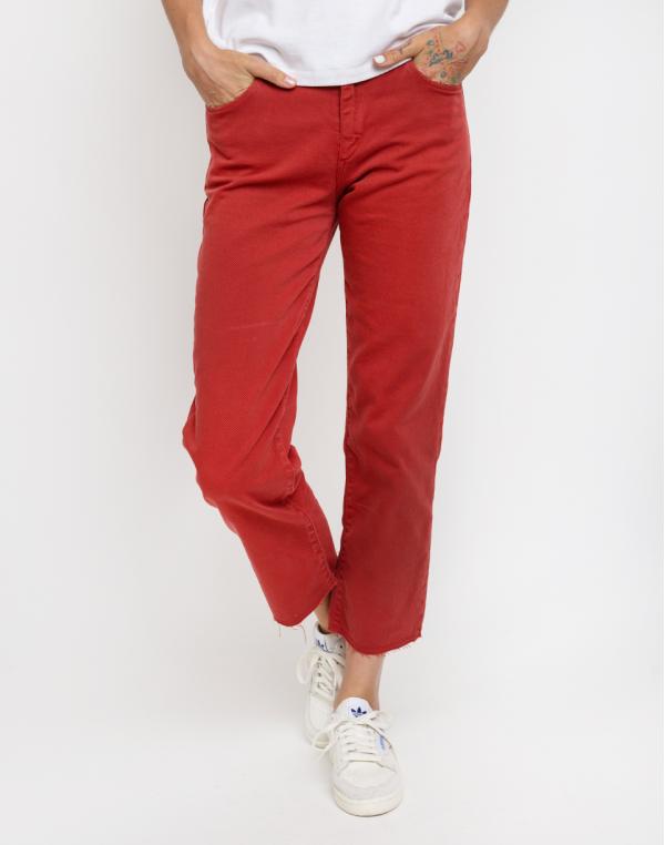Armedangels Fjellaa Cropped 1127 Aurora Red 25